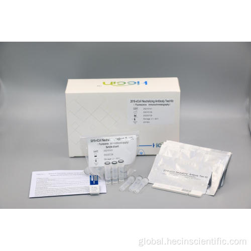 2019-Ncov Neutralizing Antibody Test Kit (Colloidal Gold Method) 2019-nCoV Neutralizing Antibody Test Kit (Fluorescent immunochromatography) Factory